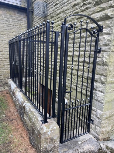 St Andrews Church new gate